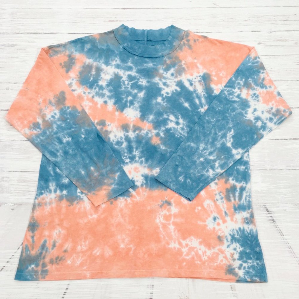 Free People ~ Be Free Tie Dye Shirt Top - Picture 12 of 12